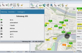Durch die von AMoTech entwickelte Lösung AVOC kann der Disponent in der Leitstelle den selbstfahrenden Shuttle jederzeit überwachen.