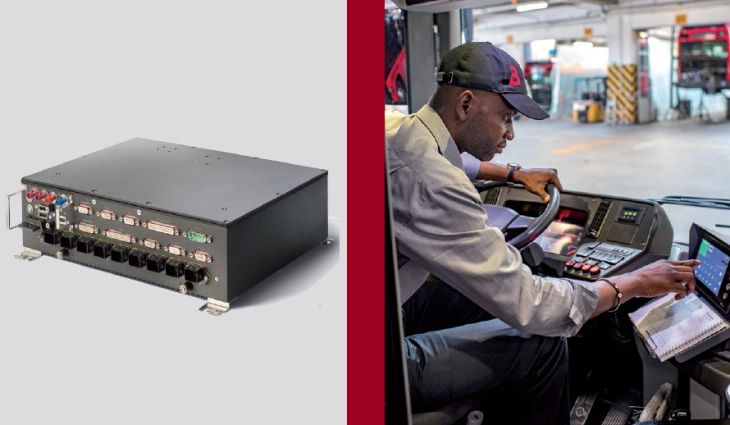 Leistungsfähiger Bordrechner für Bus und Bahn: IBIS & Data Router IDR-i