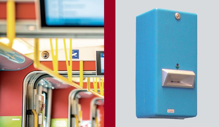 ticompact 03 – Stationärer Fahrausweisentwerter für Haltestellen und Bahnhöfe